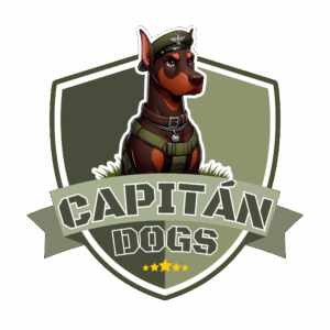 Captain Dogs Logo Adiestramiento para perros reactivos